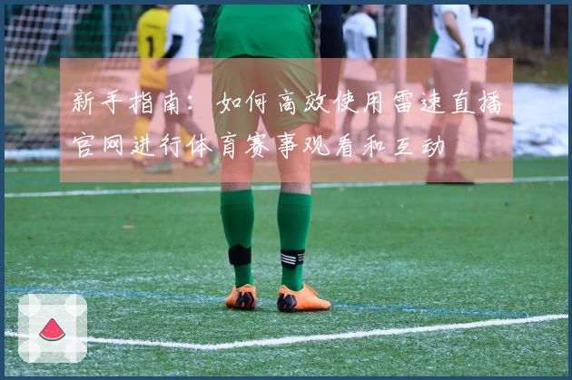 新手指南：如何高效使用雷速直播官网进行体育赛事观看和互动