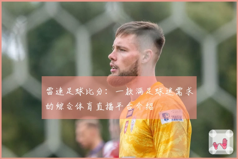 雷速足球比分：一款满足球迷需求的综合体育直播平台介绍